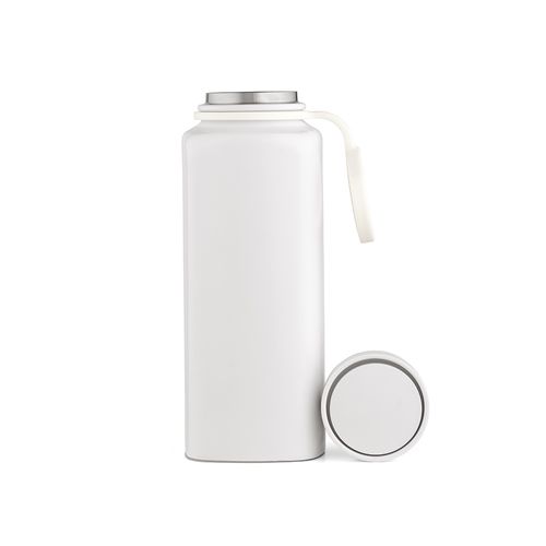 Botella Ural;rInox, 820 ml. Doble pared,hermética.Tapa  giro 360°