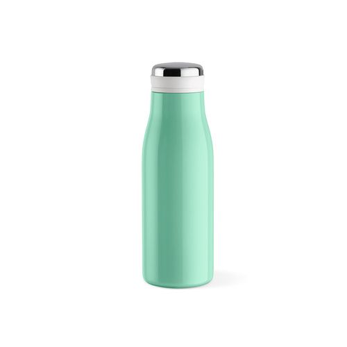 verde pastel Botella Arkansas 350; rInox 400 ml. Doble pared, hermética y asa