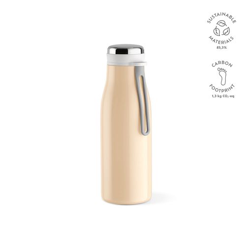champán Botella Arkansas 350; rInox 400 ml. Doble pared, hermética y asa
