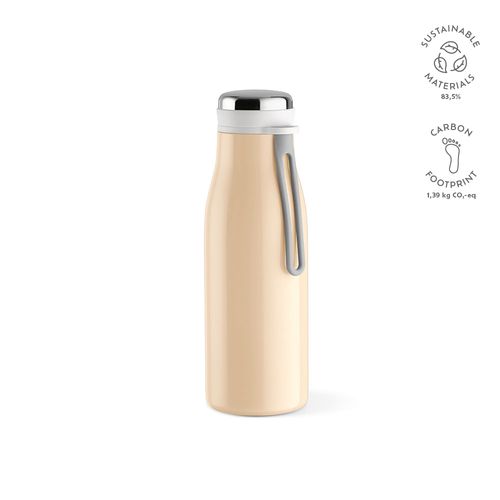 Botella Arkansas 350; rInox 400 ml. Doble pared, hermética y asa