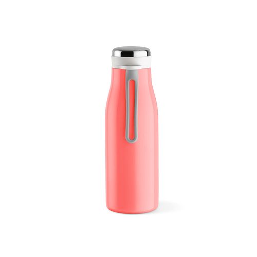 salmón Botella Arkansas 350; rInox 400 ml. Doble pared, hermética y asa