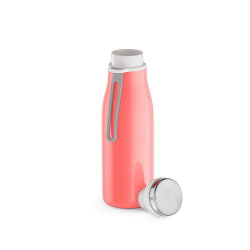 salmón Botella Arkansas 350; rInox 400 ml. Doble pared, hermética y asa
