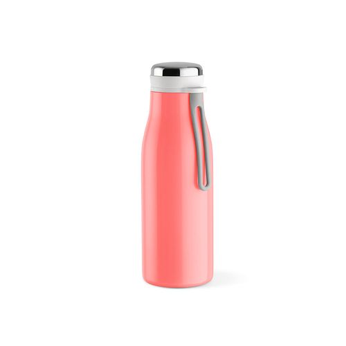 salmón Botella Arkansas 350; rInox 400 ml. Doble pared, hermética y asa