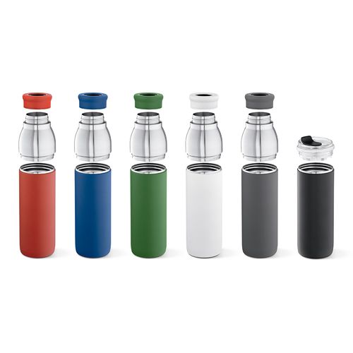 Gourde  2-en-1 Colorado rInox 760ml. Double paroi, étanche.