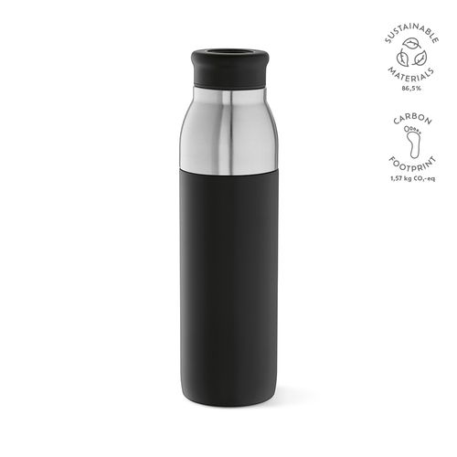black Botella Colorado; 2 en 1, rInox, 760 ml. Doble pared y hermética