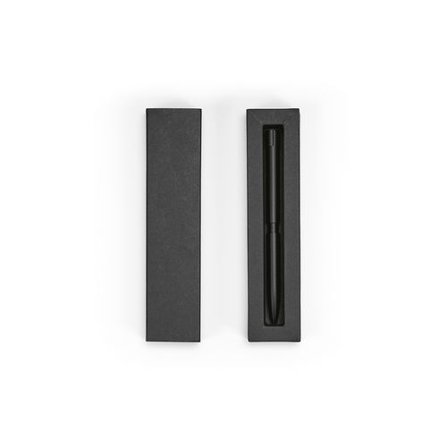 Bolígrafo Borges de rAluminio. Tinta Dokumental® negra de 1 km
