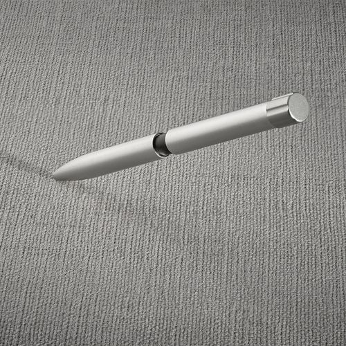 Bolígrafo Borges de rAluminio. Tinta Dokumental® negra de 1 km