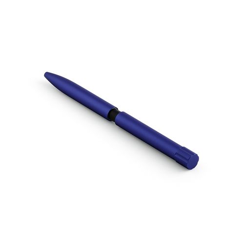 Bolígrafo Borges de rAluminio. Tinta Dokumental® negra de 1 km