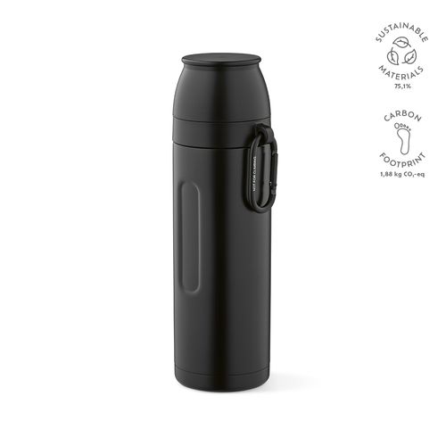 Thermos Loire inox 810 ml. 2 gobelets et mousqueton - 2