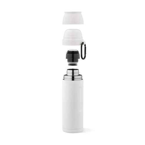 Thermos Loire inox 810 ml. 2 gobelets et mousqueton