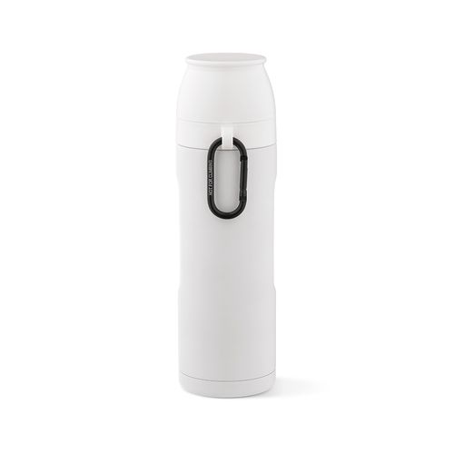 Thermos Loire inox 810 ml. 2 gobelets et mousqueton