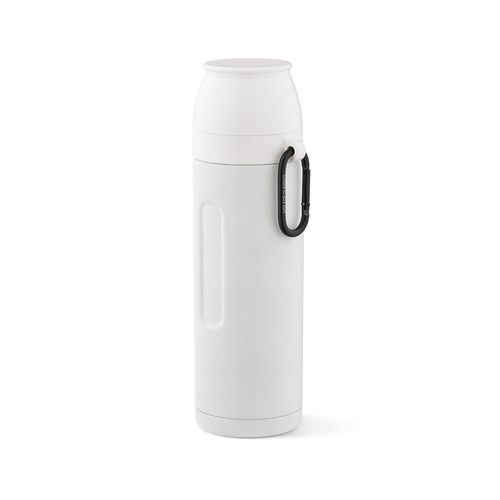 TERMO LOIRE; DE RINOX, 810 ML. INCLUYE 2 TAZAS Y MOSQUETÓN