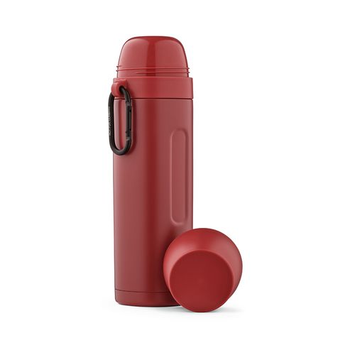 Thermos Loire inox 810 ml. 2 gobelets et mousqueton