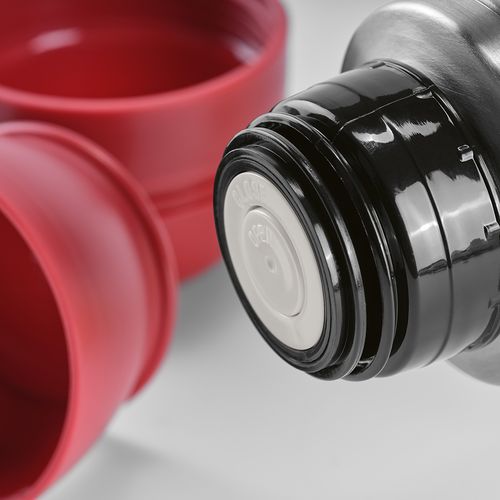 burdeos Termo Loire; de rInox, 810 ml. Incluye 2 tazas y mosquetón