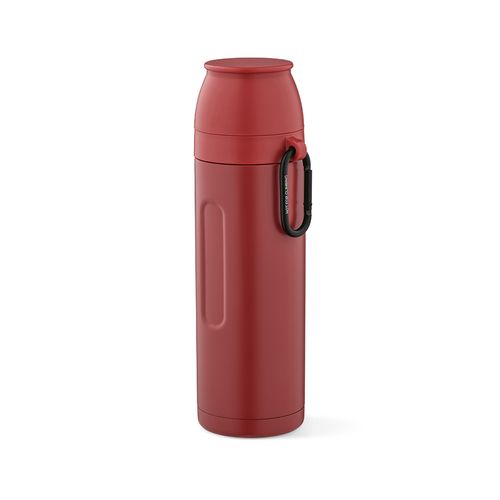 burdeos Termo Loire; de rInox, 810 ml. Incluye 2 tazas y mosquetón