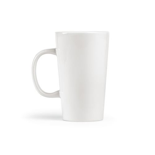 white Taza Mekong de cerámica. 310 ml