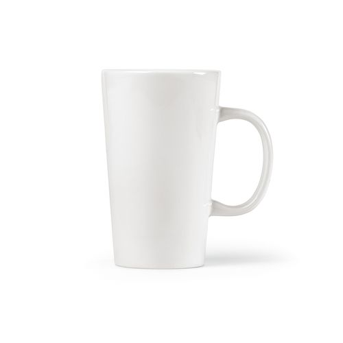 white Taza Mekong de cerámica. 310 ml