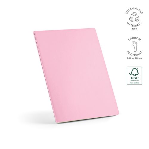 Carnet Bronte A4 couverture souple carton recyclé