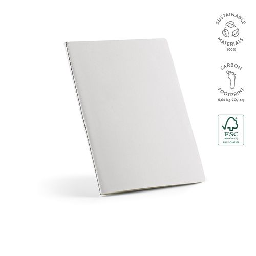Carnet Bronte A4 couverture souple carton recyclé