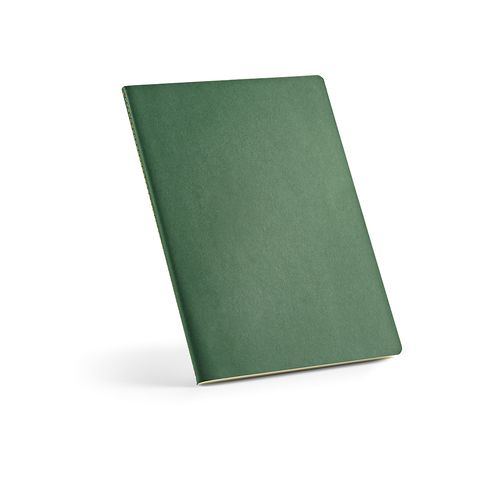 Libreta Bronte A4 de tapa blanda de cartón reciclado. Papel FSC®