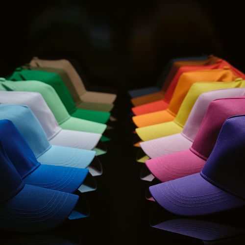 ejército verde Gorra Hendrix de rCotton de 280 gsm. 5 paneles y cierre metálico