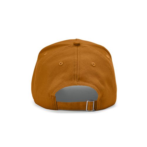 marrón Gorra Hendrix de rCotton de 280 gsm. 5 paneles y cierre metálico