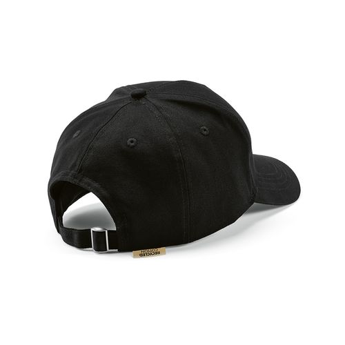 Gorra Hendrix de rCotton de 280 gsm. 5 paneles y cierre metálico
