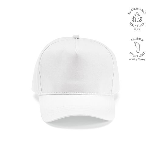 Casquette Hendrix, rCOTON 280 g/m². 5 pans, boucle métallique