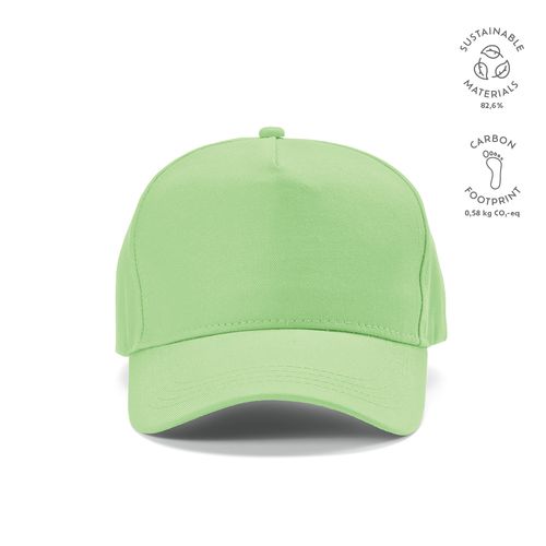 Casquette Hendrix, rCOTON 280 g/m². 5 pans, boucle métallique