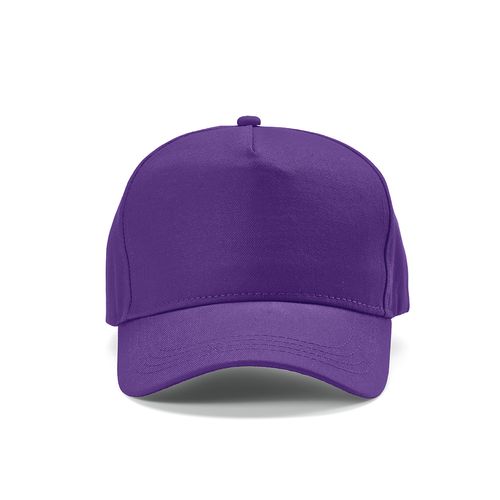 purple Gorra Hendrix de rCotton de 280 gsm. 5 paneles y cierre metálico