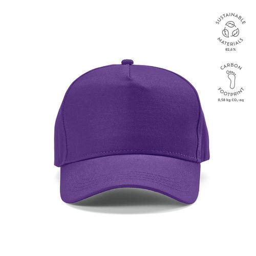Casquette Hendrix, rCOTON 280 g/m². 5 pans, boucle métallique