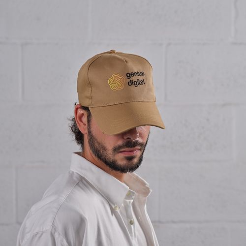 Casquette Hendrix, rCOTON 280 g/m². 5 pans, boucle métallique