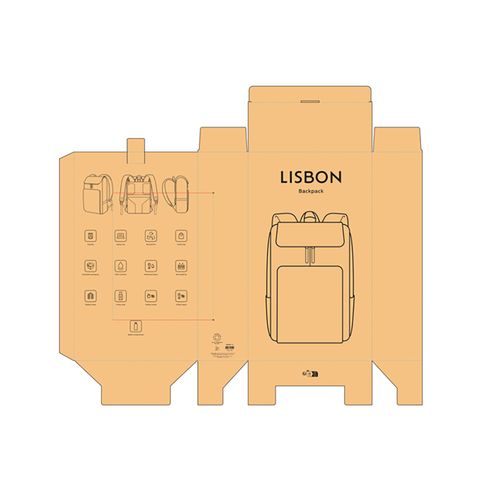 Sac à dos Lisbon 20L rPU Poche ordinateur 15,6"