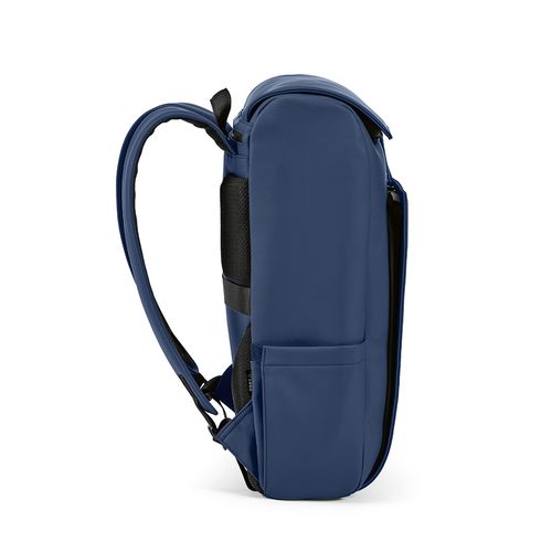 blue Mochila Lisbon; 20L de PU reciclado, para portátil de 15.6