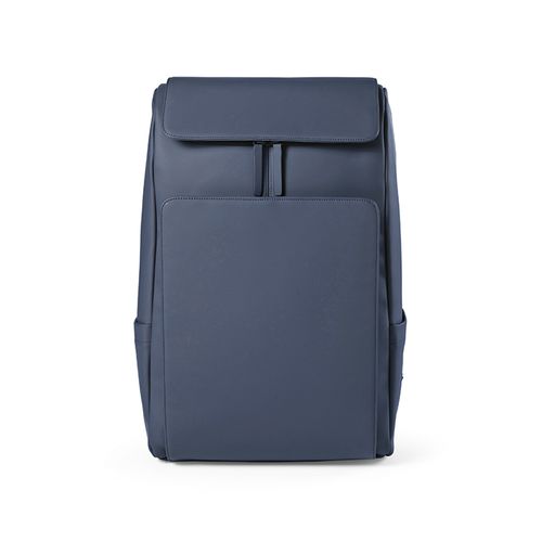 blue Mochila Lisbon; 20L de PU reciclado, para portátil de 15.6