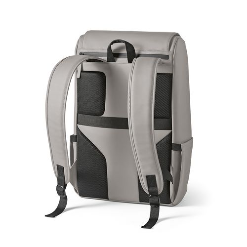 Mochila Lisbon; 20L de PU reciclado, para portátil de 15.6