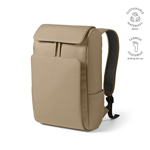camel Mochila Lisbon; 20L de PU reciclado, para portátil de 15.6