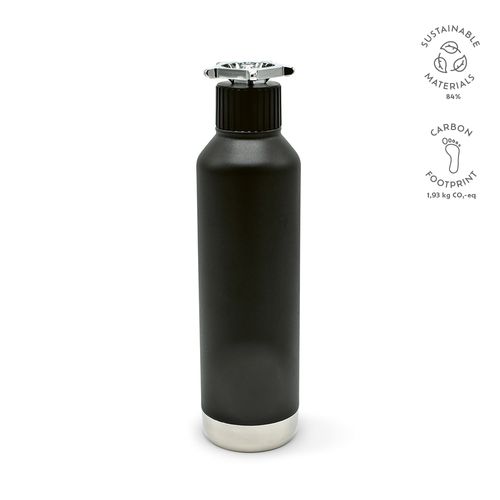 Botella Spiglo; de rInox, 780 ml. Doble pared . Tapa diseño rueda