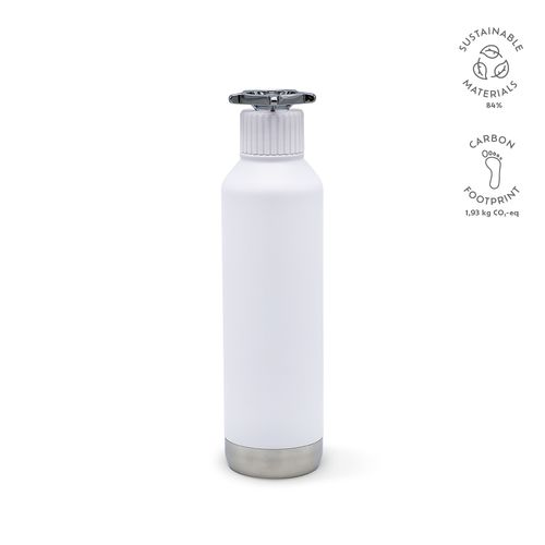 Botella Spiglo; de rInox, 780 ml. Doble pared . Tapa diseño rueda