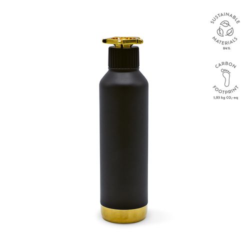 Botella Spiglo; de rInox, 780 ml. Doble pared . Tapa diseño rueda