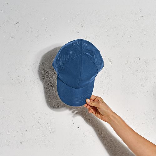 Casquette Armstrong, rPET. 6 pans, fermeture velcro