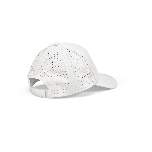 white Gorra Armstrong de rPET. 6 paneles y cierre de velcro