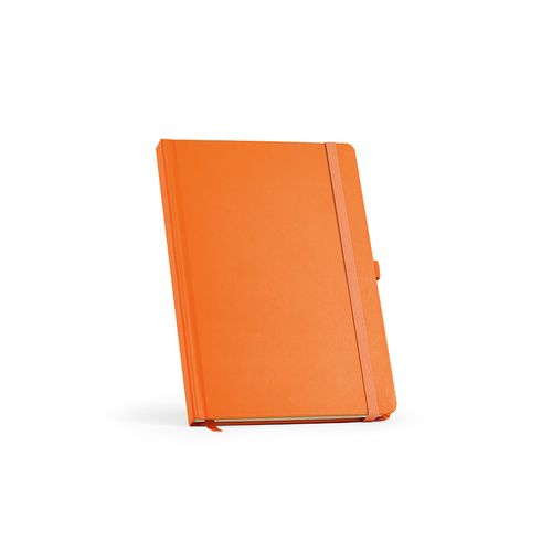 orange Libreta Marquez A5 de tapa dura; 196 hojas recicladas de 70 gsm