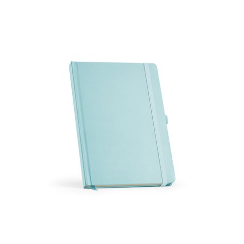 azul / blanco pastel Libreta Marquez A5 de tapa dura; 196 hojas recicladas de 70 gsm