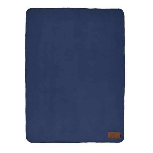 Plaid Pollock en rPET 180 g/m², patch personnalisable.