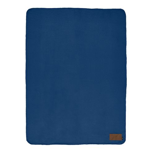 Plaid Pollock en rPET 180 g/m², patch personnalisable. - 4