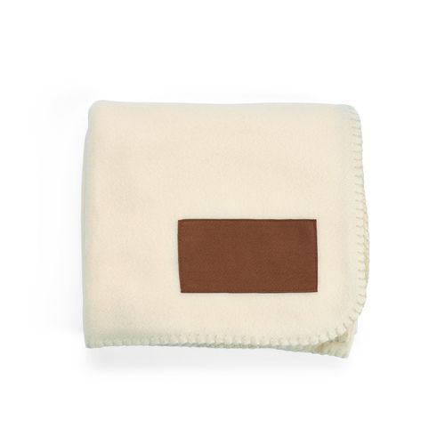 Plaid Pollock en rPET 180 g/m², patch personnalisable.