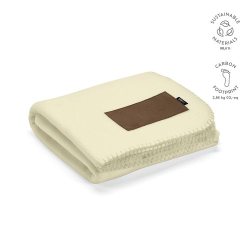 Plaid Pollock en rPET 180 g/m², patch personnalisable.