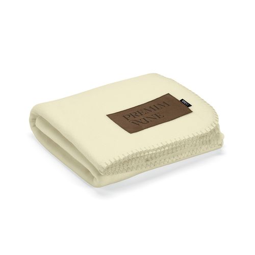 Plaid Pollock en rPET 180 g/m², patch personnalisable.