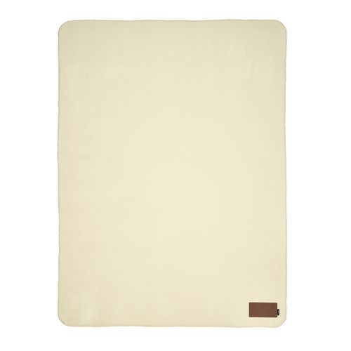 Plaid Pollock en rPET 180 g/m², patch personnalisable.